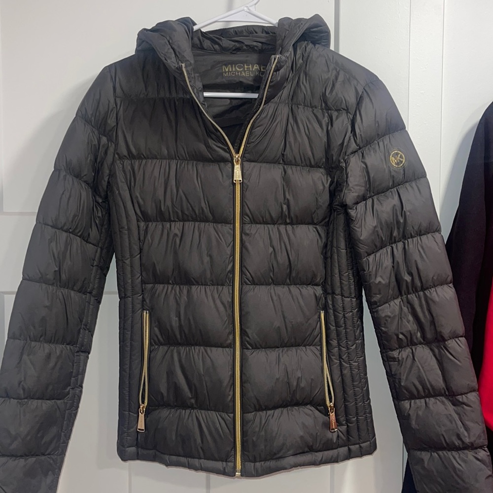 Michael Korda Puffer Olive Green